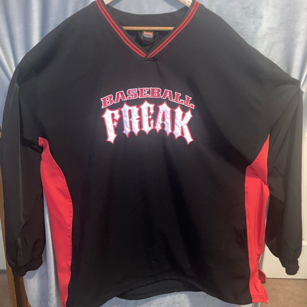 Baseball Freak Pullover Jacket / Warmup sweatshirt